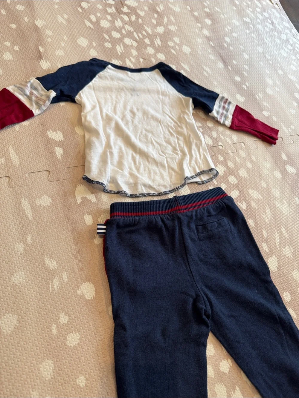 Splendid Boys 18-24M Matching Outfit Raglan Tee & Jogger Sweatpants Set